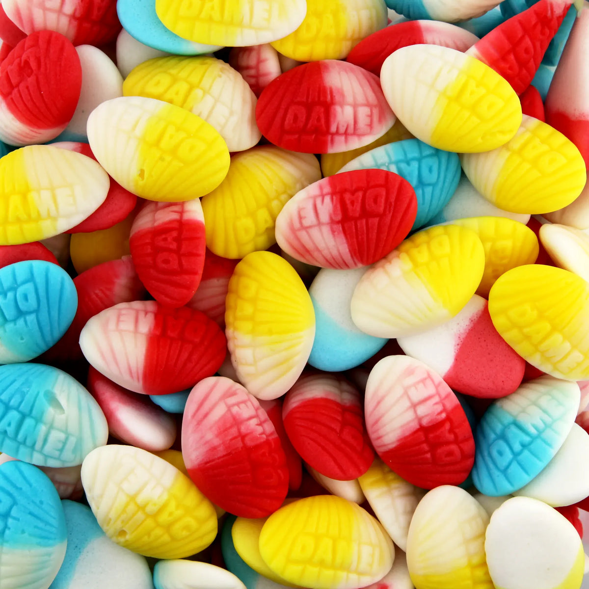 Damel Muscheln Halal Fruchtgummis 1 kg