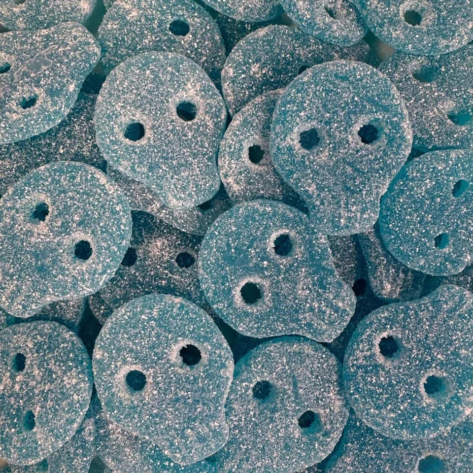 SGAB Blaubeerschädel Halal/Vegan Fruchtgummis 1 kg