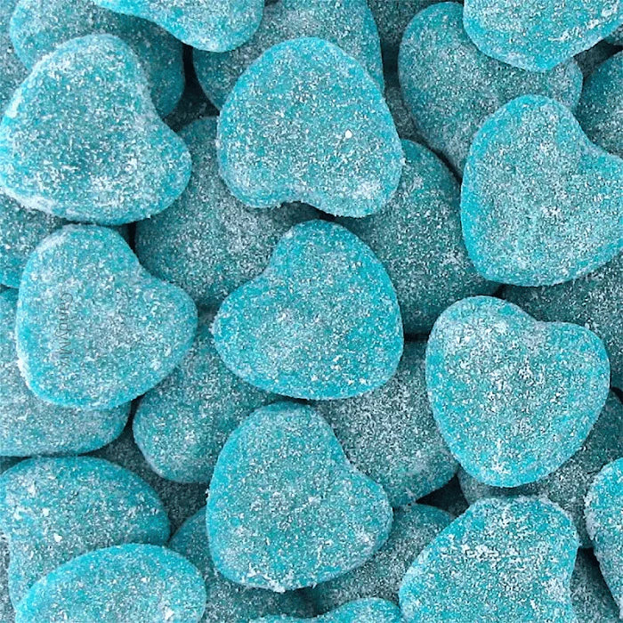 Dulceplus Blaue Herzen Halal Fruchtgummis 1 kg