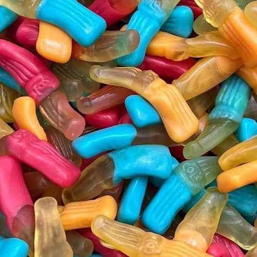 Damel Bunte Jelly Flaschen Halal Fruchtgummis 1 kg
