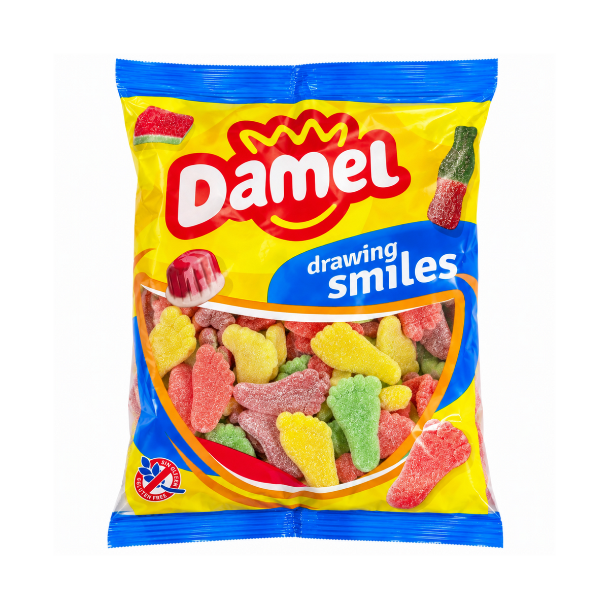 Damel Füße Halal Fruchtgummis 1 kg