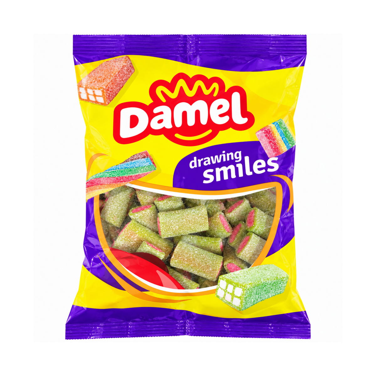 Damel Wassermelonen Bites Halal Fruchtgummis 1 kg