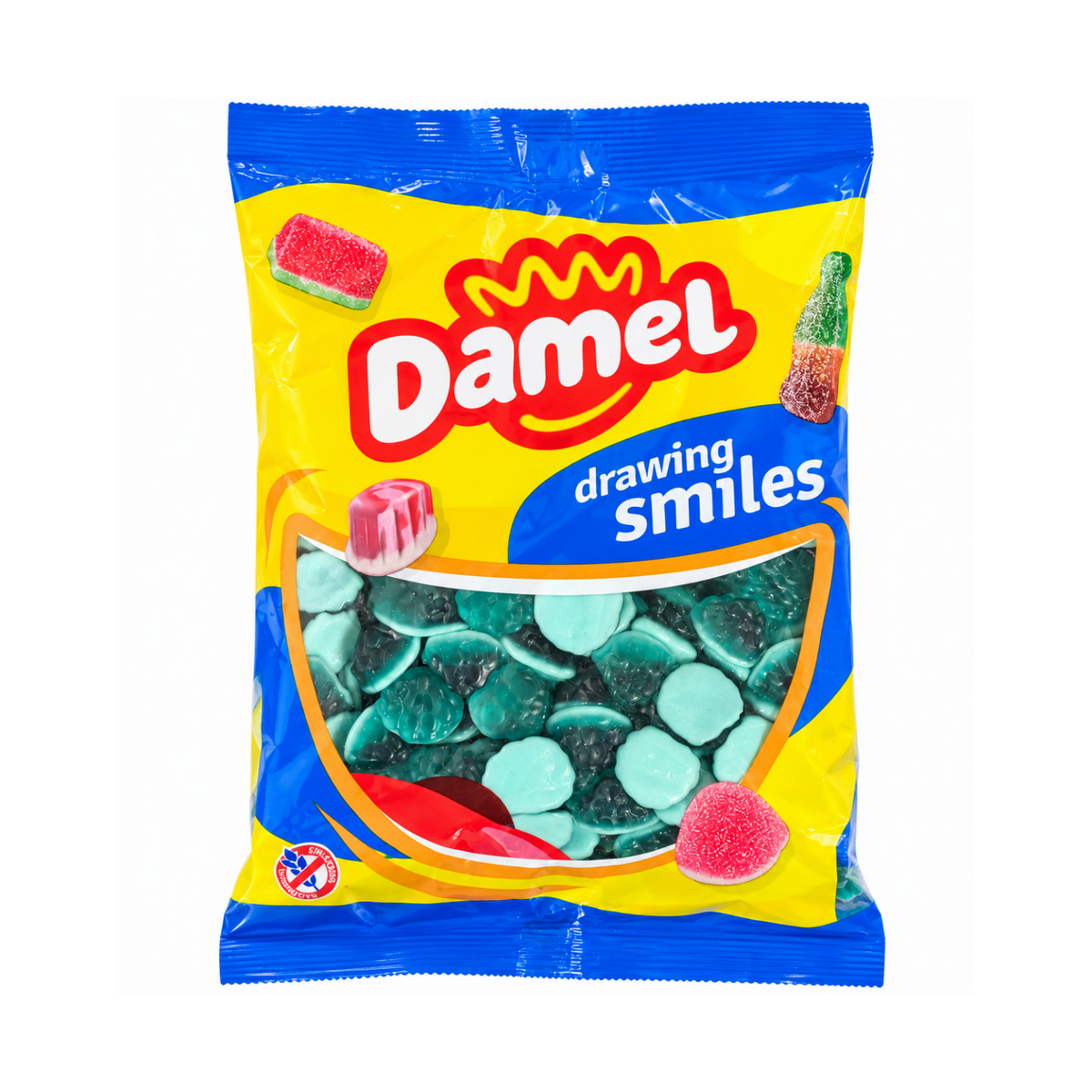 Damel Himbeeren Halal Fruchtgummis 1 kg