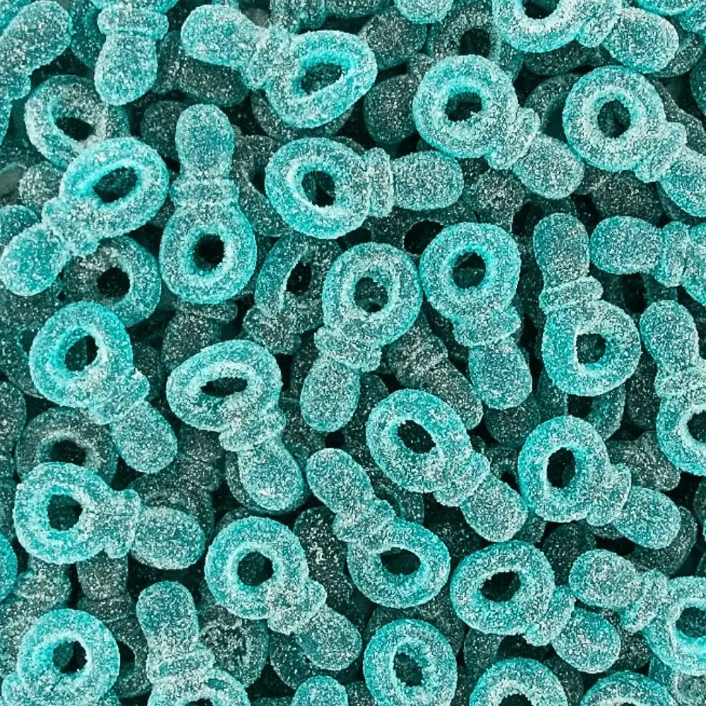 Dulceplus Blaue Schnuller Halal Fruchtgummis 1 kg