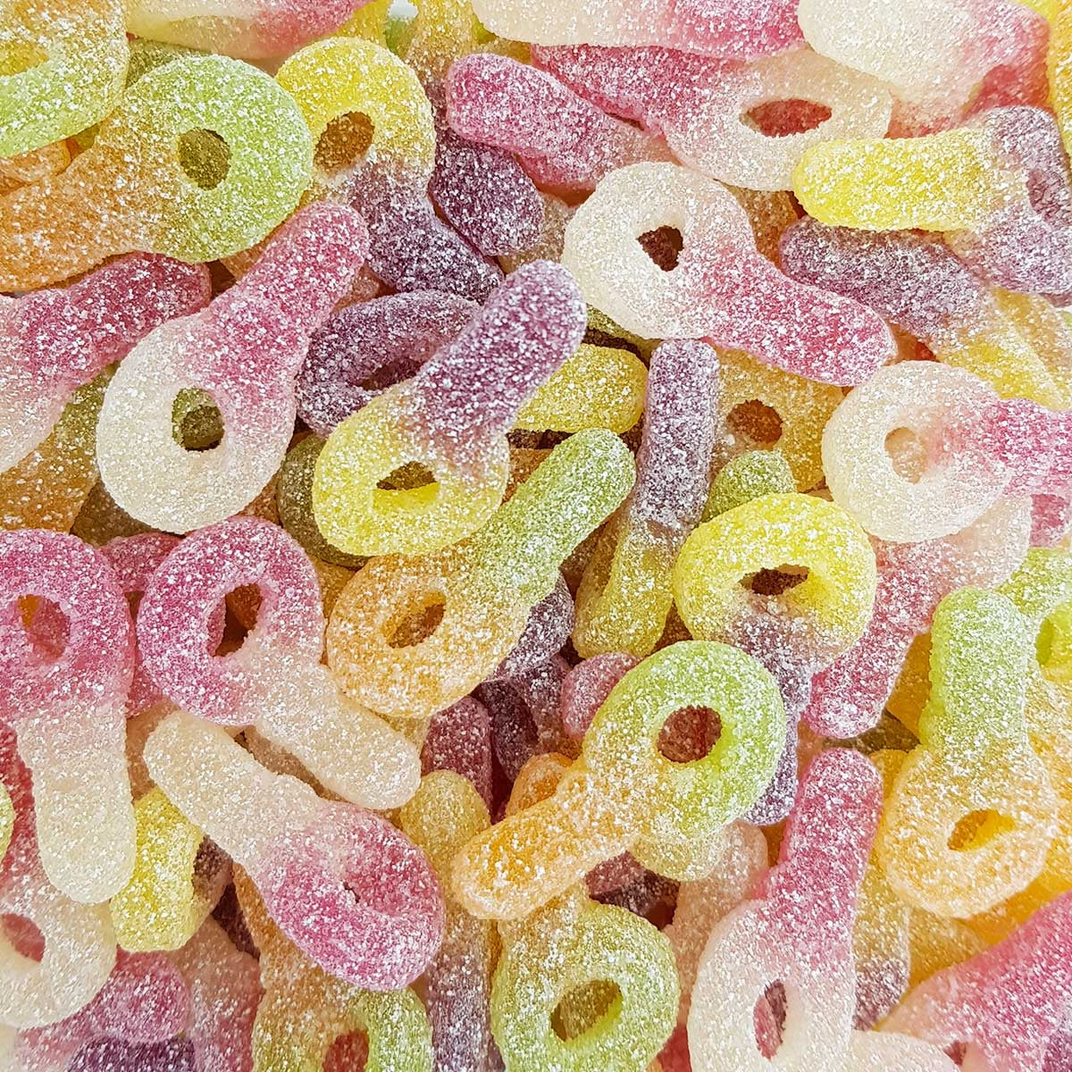 Frisia Saure Schnuller Fruchtgummis 1,25 kg