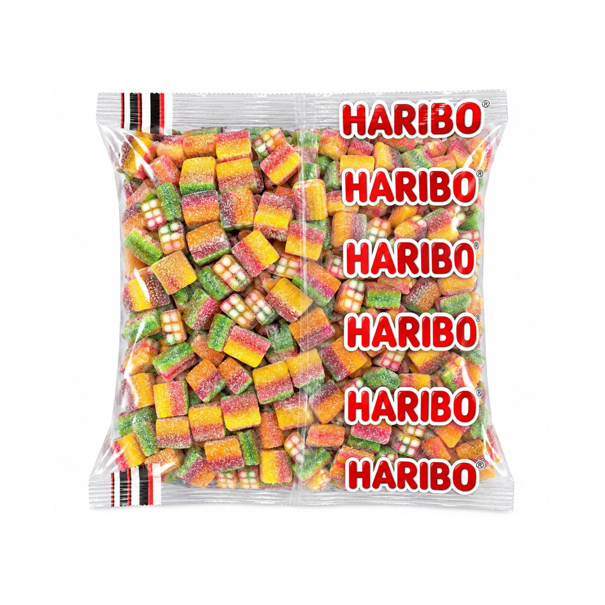 Haribo Regenbogen Pixel Halal/Vegan Fruchtgummis 1 kg