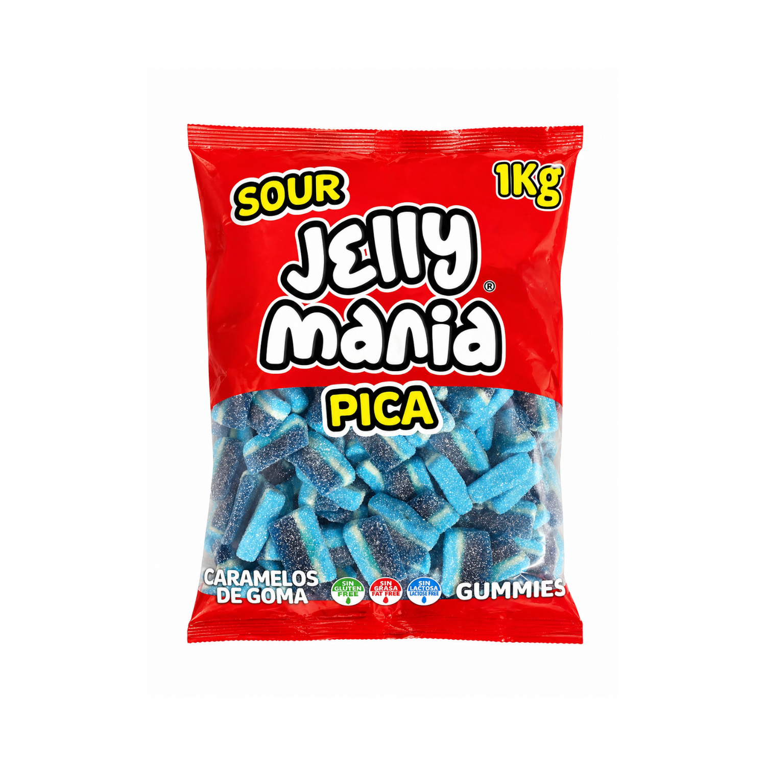 Jake Himbeerspalten Halal Fruchtgummis 1 kg