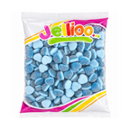 Jellioo Saure Blaue Herzen Halal Fruchtgummis 1 kg
