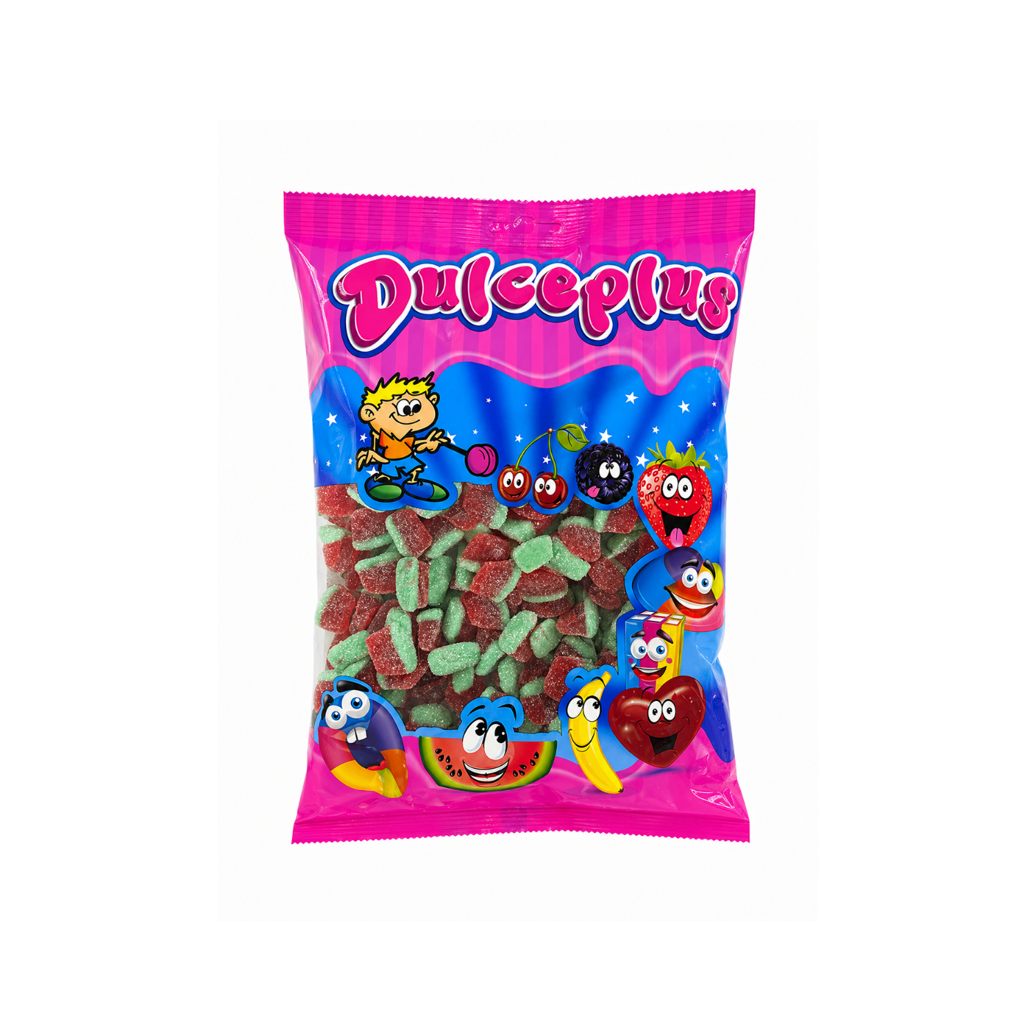 Dulceplus Mini Wassermelone Halal Fruchtgummis 1 kg