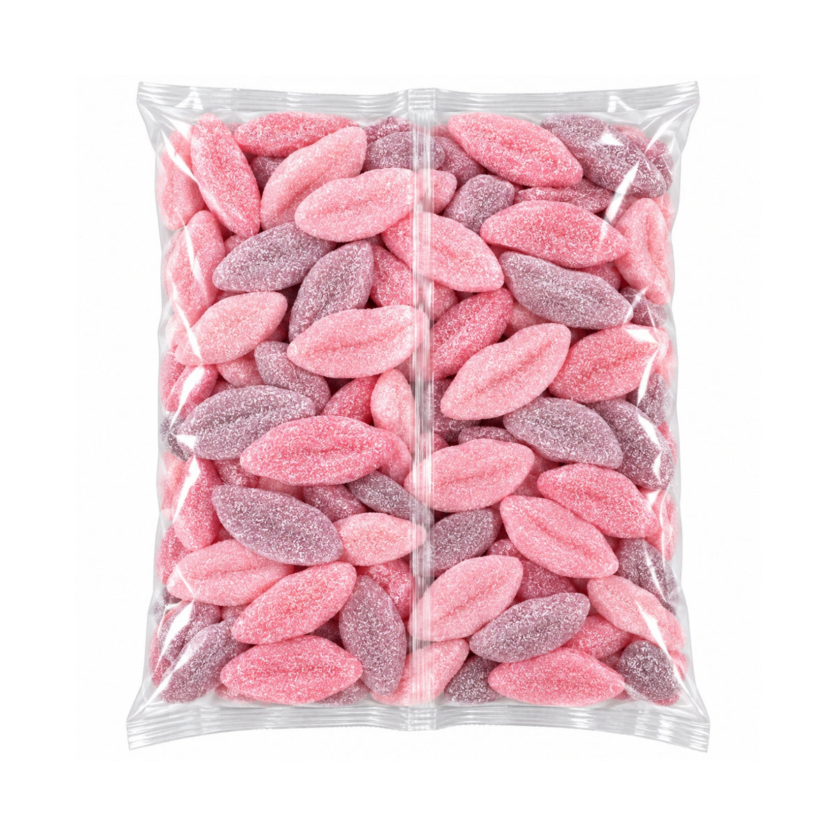 Frisia Sour Rote Lippen Fruchtgummis Halal/Vegan 2 kg