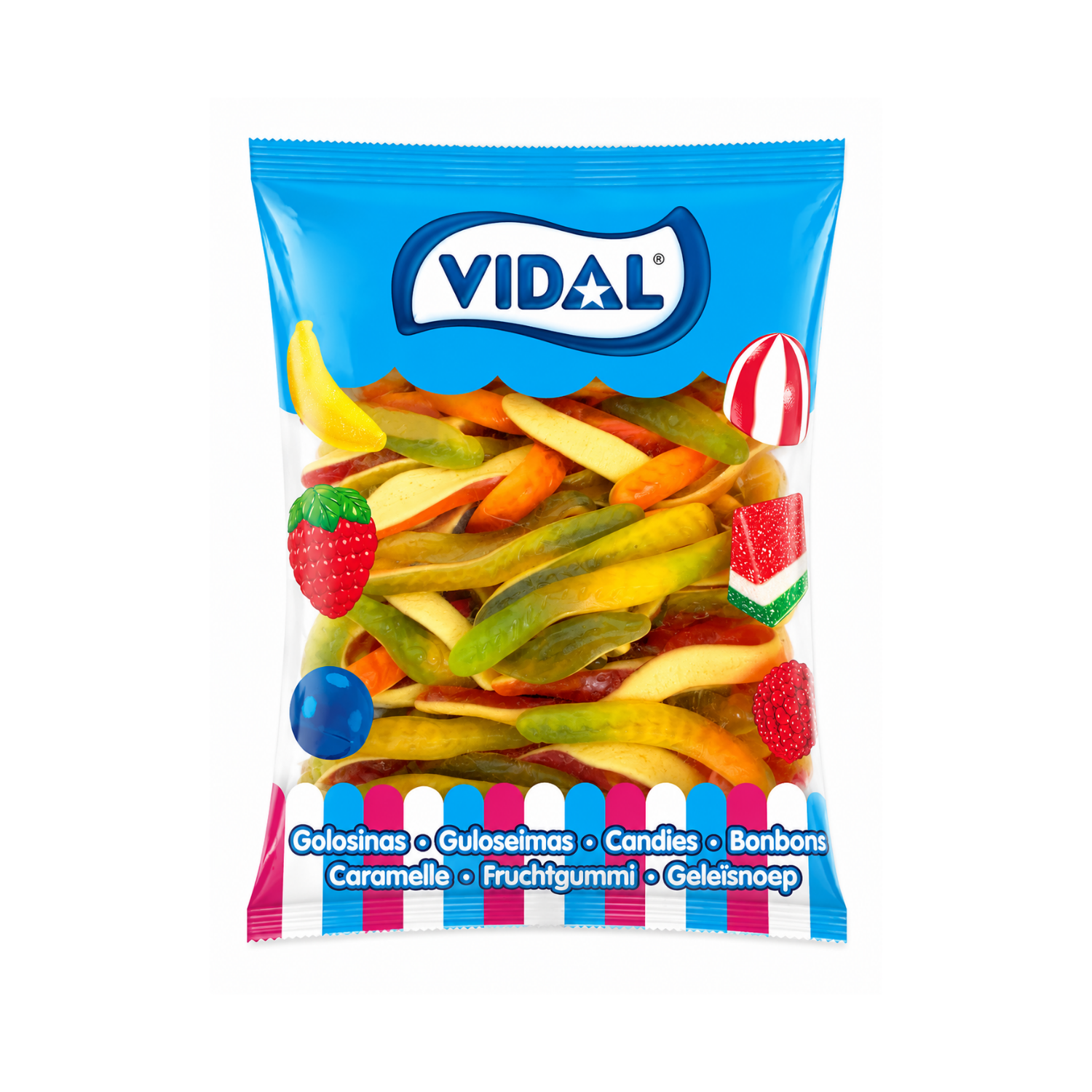Vidal XXL Schlangen Fruchtgummis 1 kg